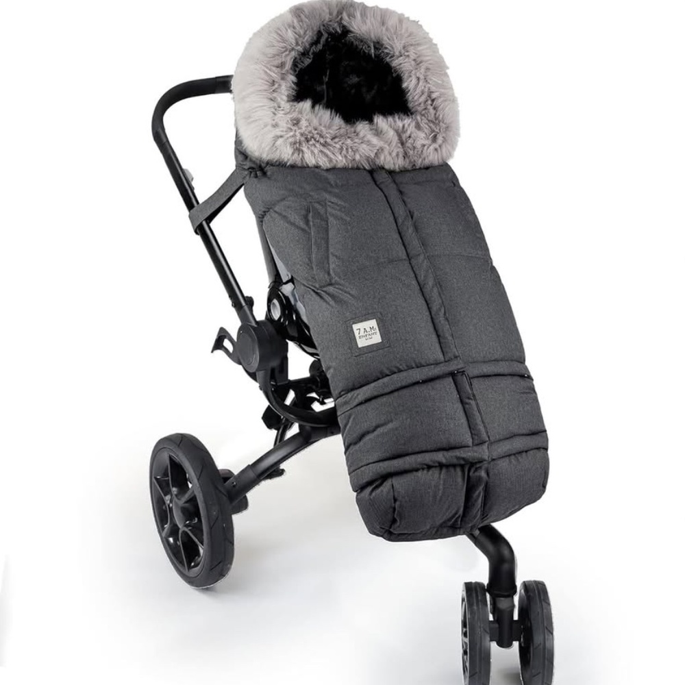 7AM Enfant Stroller Blanket 212 - Adjustable Baby Car Seat Zipped Blanket